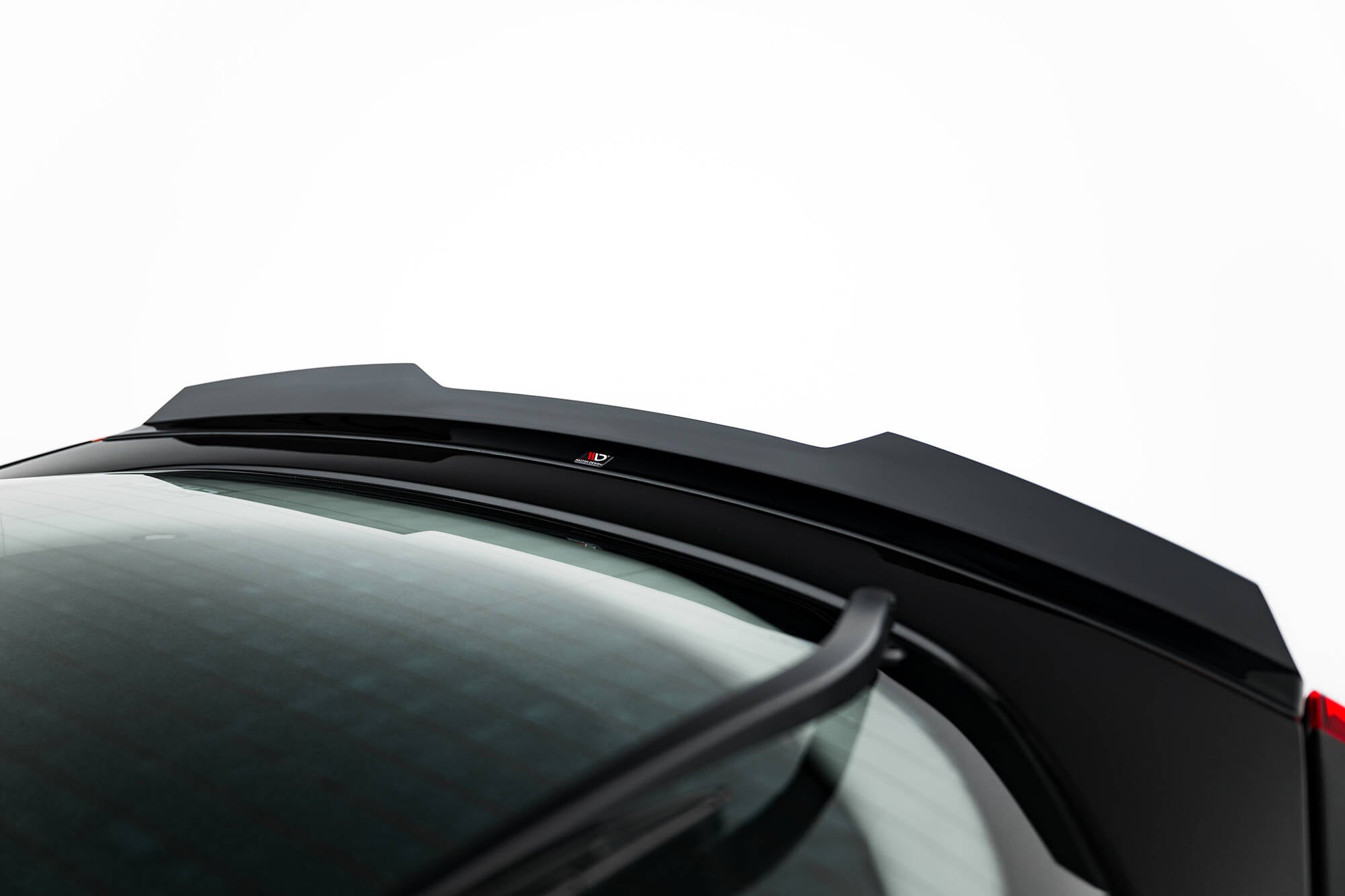 Maxton Design Spoiler CAP passend für Renault Laguna Hatchback GT Mk3 schwarz Hochglanz