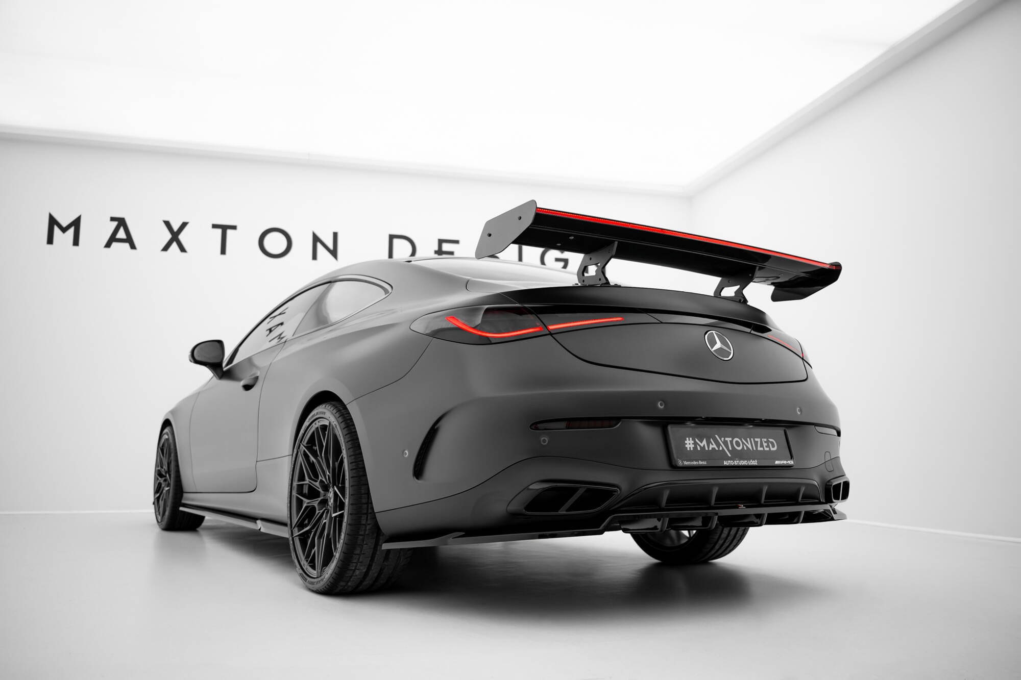 Maxton Design Carbon Spoiler V.1 + LED Mercedes-AMG CLE 53 C236 für Mercedes-Benz CLE C236
