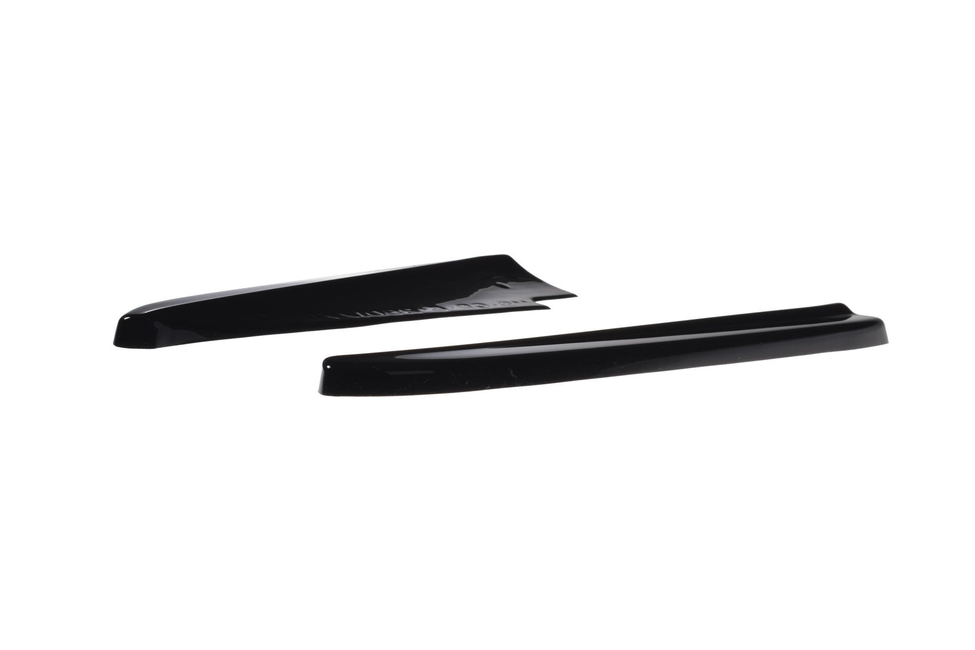 Maxton Design Heck Ansatz Flaps Diffusor für MASERATI QUATTROPORTE MK.6 vor Facelift schwarz matt
