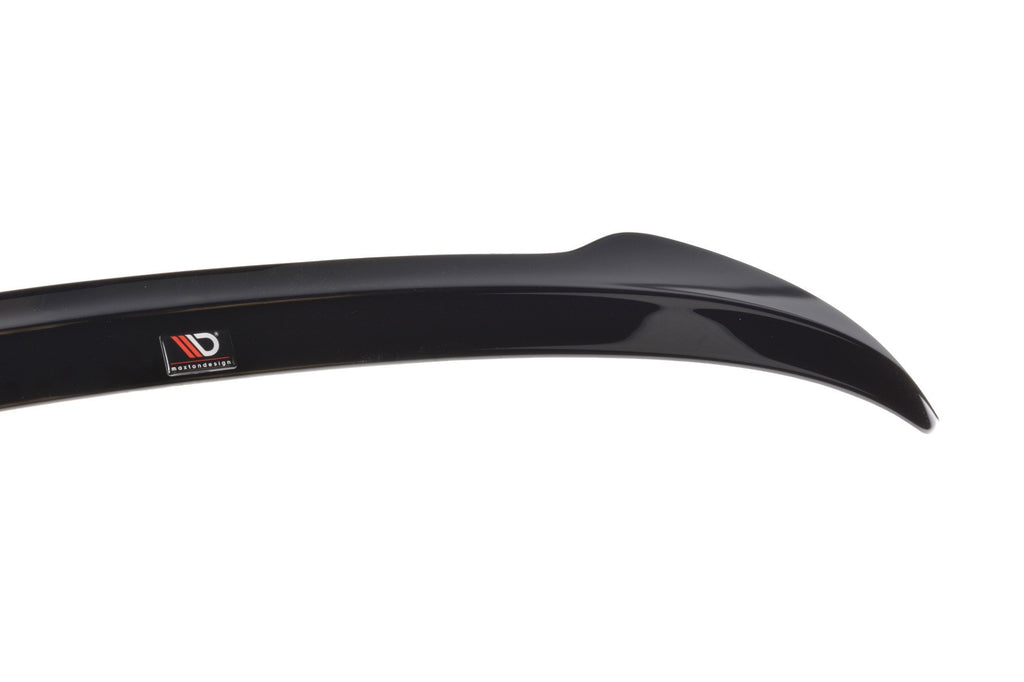Maxton Design Spoiler CAP passend für BMW 1er E81/ E87 FACELIFT (AERO SPOILER) schwarz Hochglanz