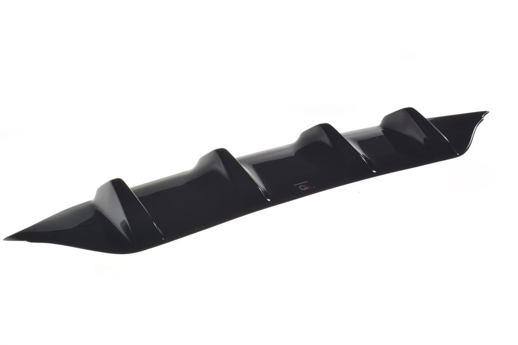 Maxton Design Diffusor Heck Ansatz passend für Mercedes-Benz E43 AMG / AMG-Line Limousine / Kombi W213 / S213 schwarz Hochglanz