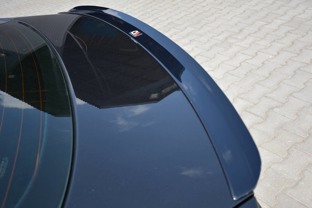 Maxton Design Spoiler CAP passend für Audi A5 Sportback S-Line 8T Facelift schwarz Hochglanz