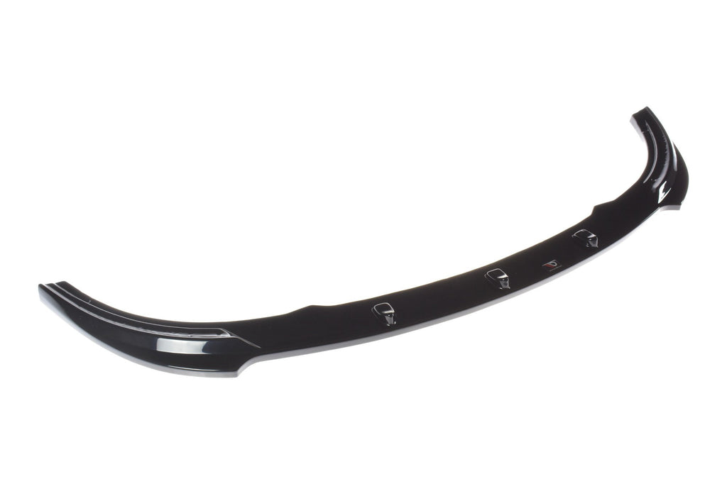 Maxton Design Street+ Spoilerlippe Front Ansatz V.1 passend für Ford Fiesta ST Mk6 schwarz Hochglanz