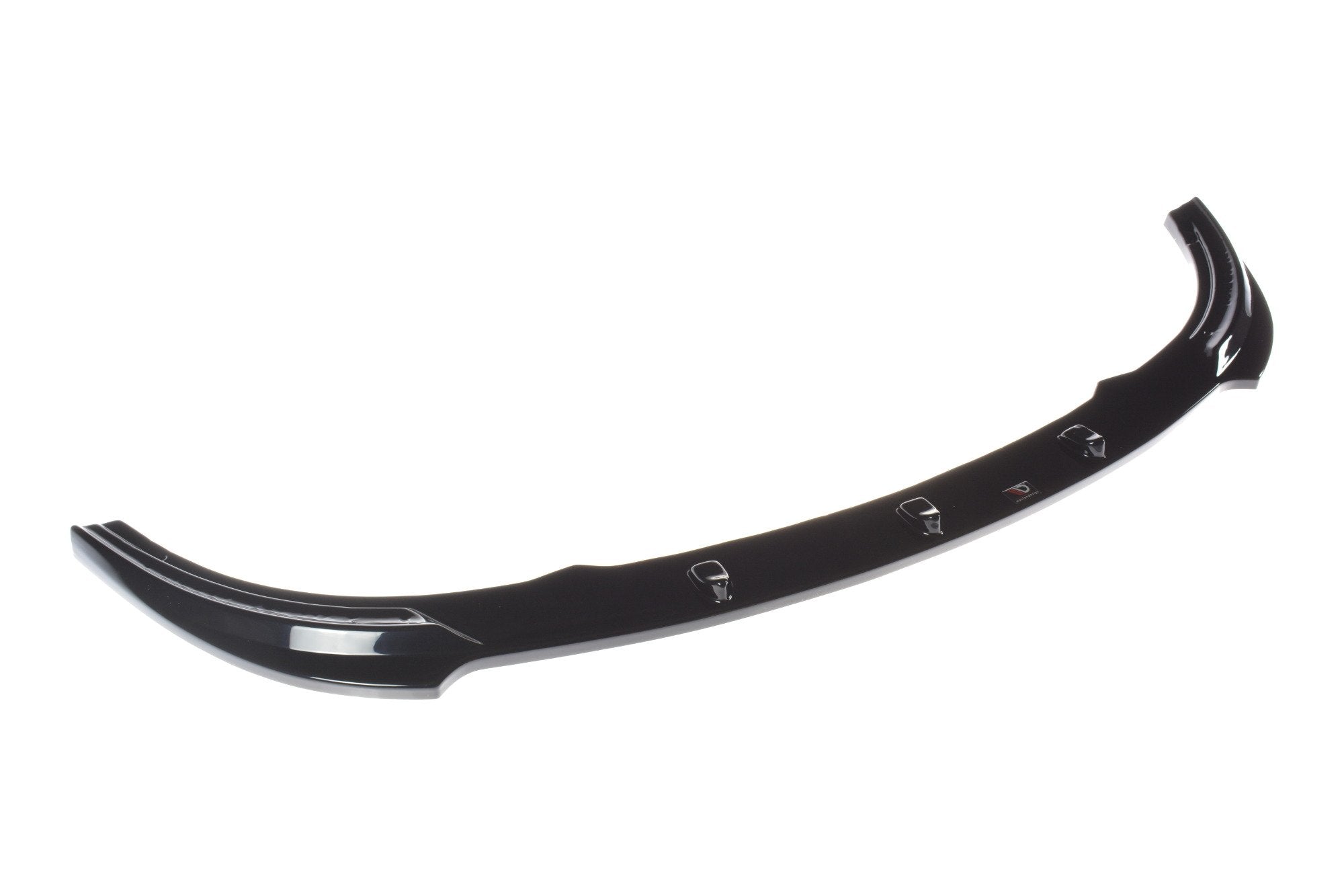 Maxton Design Street+ Spoilerlippe Front Ansatz V.1 passend für Ford Fiesta ST Mk6 schwarz Hochglanz