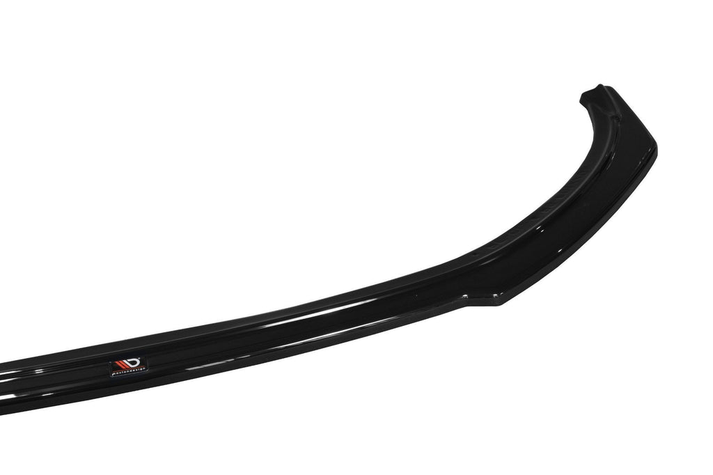 Maxton Design Street+ Spoilerlippe Front Ansatz passend für Renault Clio Mk4 RS schwarz Hochglanz