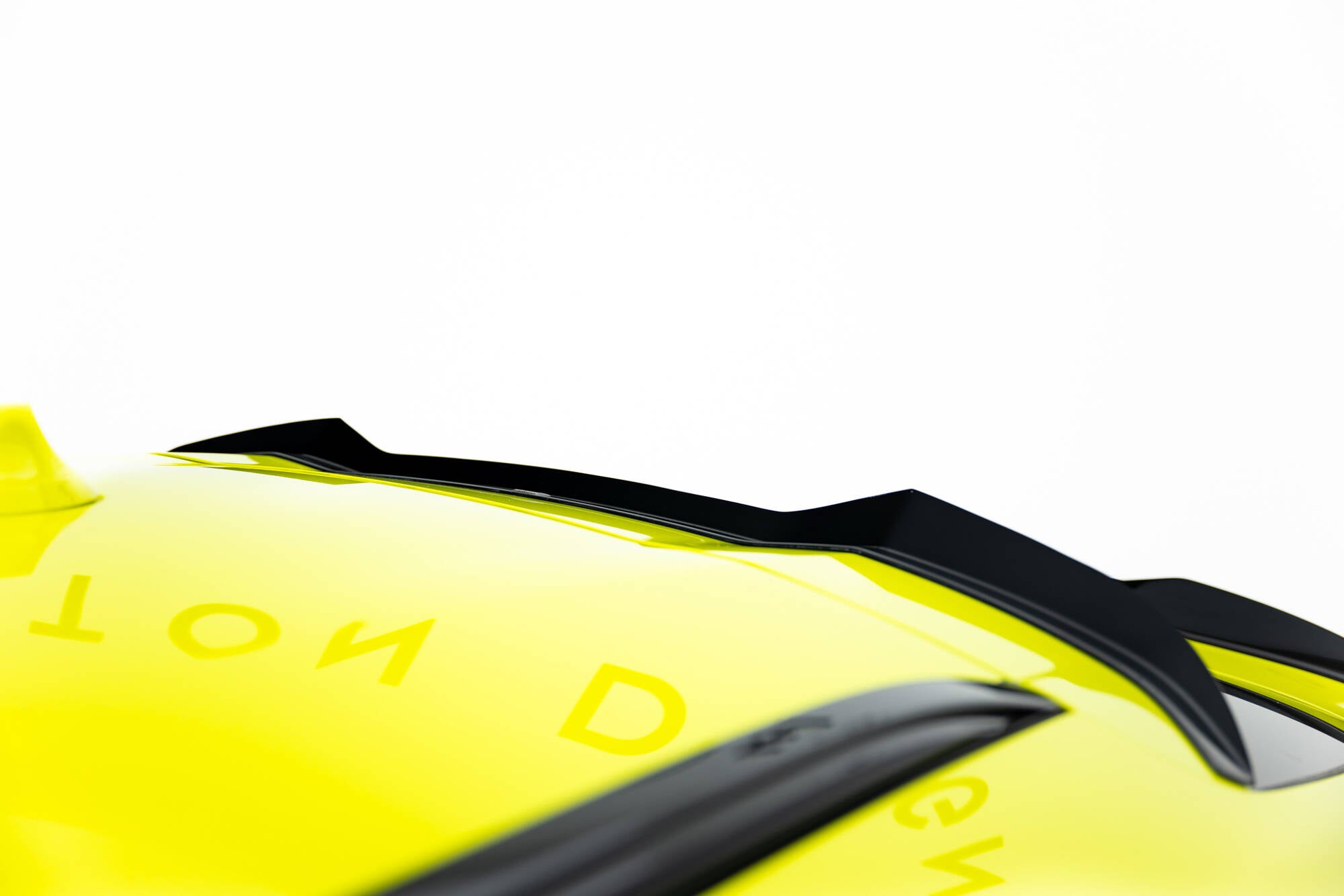 Maxton Design Höher Spoiler CAP passend für BMW X4 M F98 Facelift schwarz Hochglanz