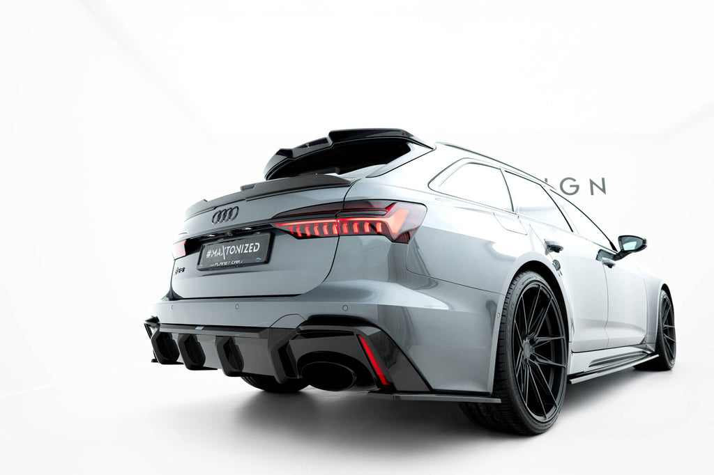 Maxton Design Prepreg Carbon Fiber Heckklappenspoiler (Niedriger) Audi RS6 C8 / C8 Facelift für Audi A6