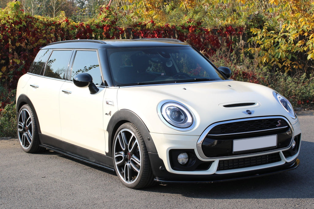 Maxton Design Street+ Seitenschweller Leisten passend für MINI CLUBMAN S MK2 (F54) JCW schwarz Hochglanz
