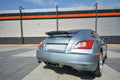 Maxton Design Heck Ansatz Flaps Diffusor passend für CHRYSLER CROSSFIRE schwarz Hochglanz
