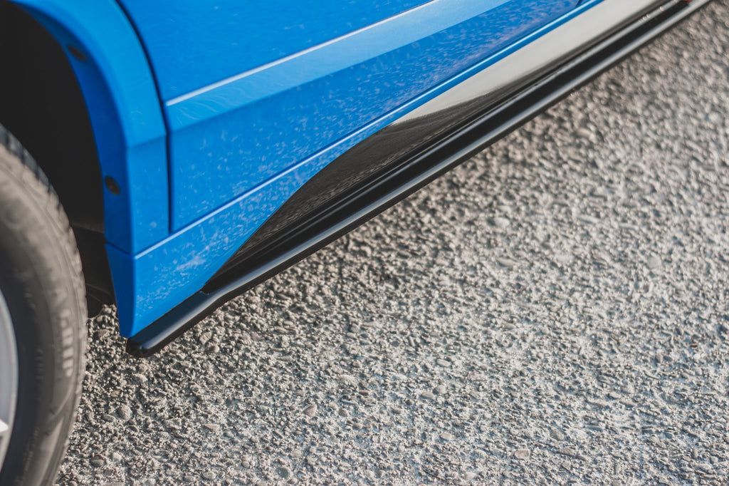 Maxton Design Street+ Seitenschweller Leisten passend für BMW X2 F39 M-Paket schwarz Hochglanz