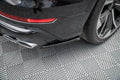 Maxton Design Heck Ansatz Flaps Diffusor passend für Audi SQ8 Mk1 schwarz Hochglanz