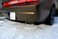 Maxton Design Heck Ansatz Flaps Diffusor passend für DODGE CHALLENGER MK3. PHASE-I SRT8 COUPE schwarz Hochglanz