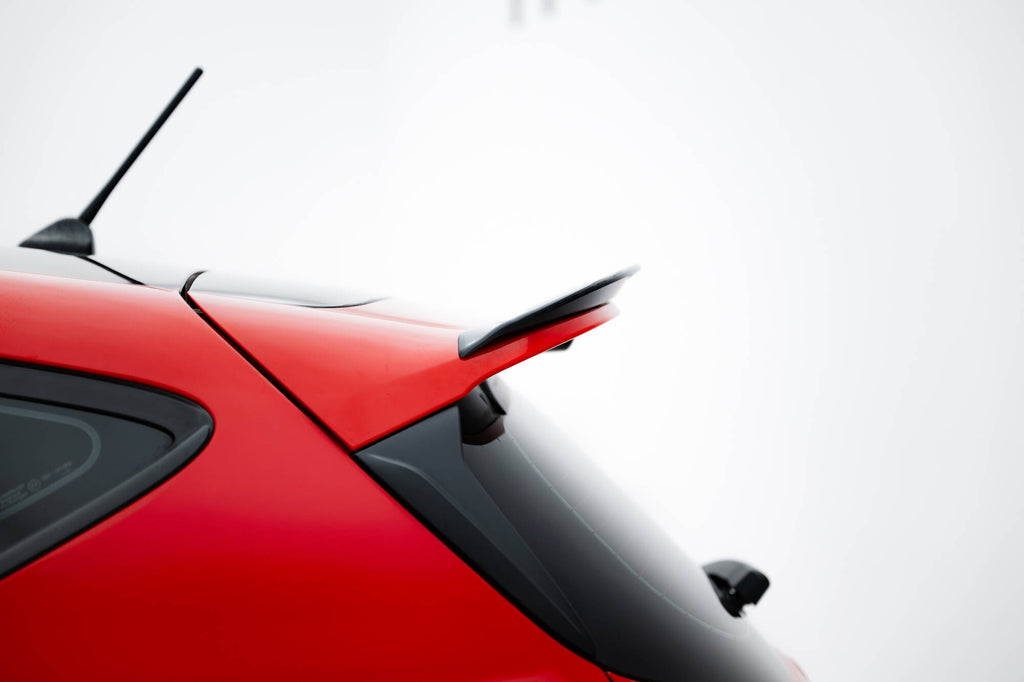 Maxton Design Spoiler CAP V.2 passend für Ford Fiesta Mk8 ST / ST-Line schwarz Hochglanz