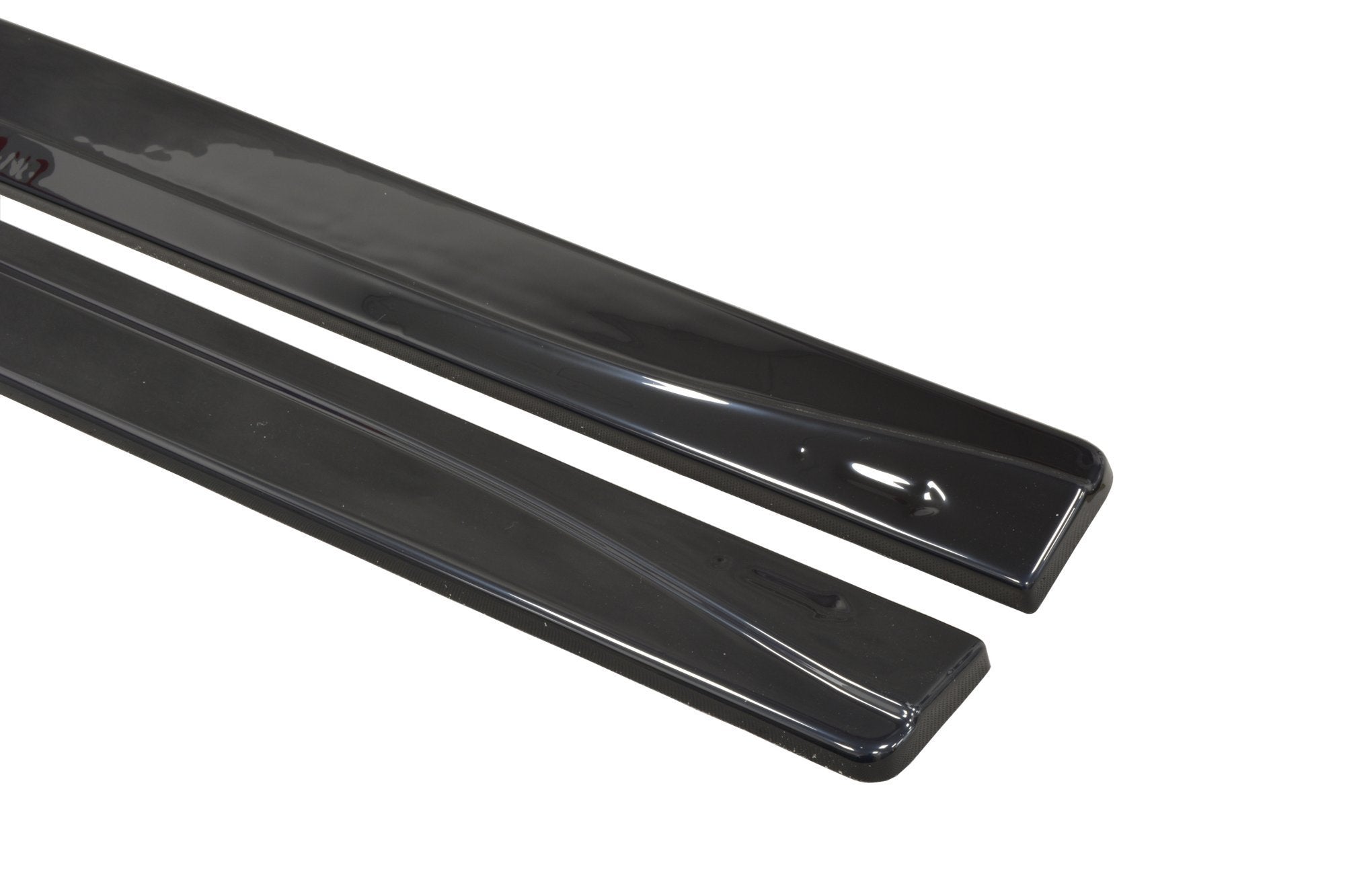 Maxton Design Street+ Seitenschweller Leisten passend für V.1 passend für BMW M4 F82 schwarz Hochglanz