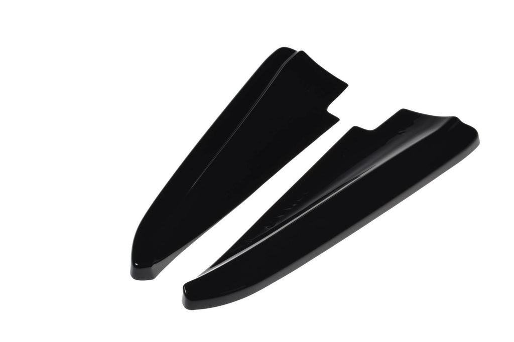 Maxton Design Heck Ansatz Flaps Diffusor für MASERATI QUATTROPORTE MK.6 vor Facelift schwarz matt