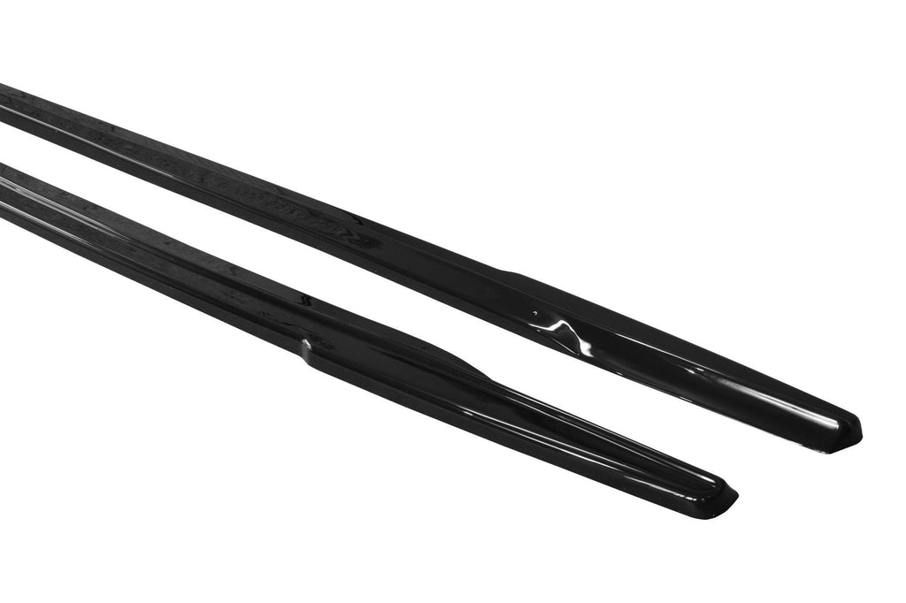 Maxton Design Street+ Seitenschweller Leisten passend für Renault Clio RS Mk4 schwarz Hochglanz