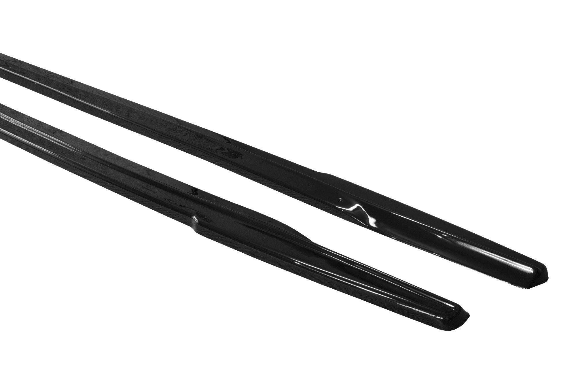 Maxton Design Street+ Seitenschweller Leisten passend für Renault Clio RS Mk4 schwarz Hochglanz