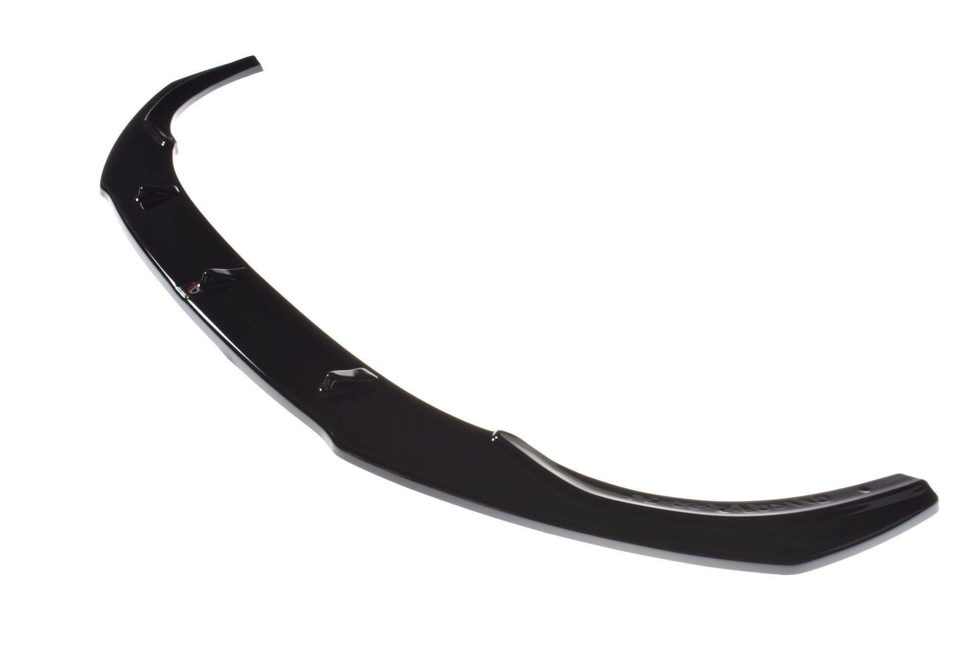 Maxton Design Street+ Spoilerlippe Front Ansatz V.1 passend für Lexus GS Mk3 schwarz Hochglanz