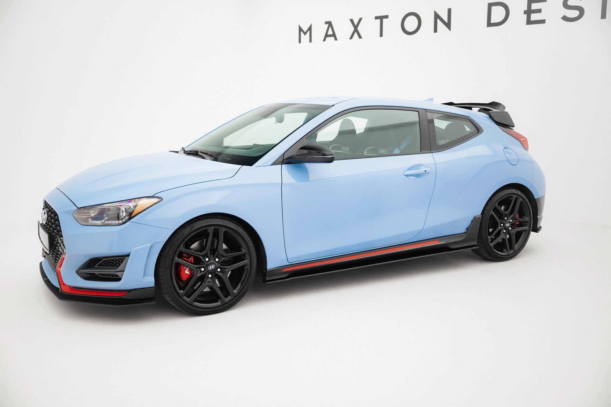 Maxton Design Street Pro Street+ Seitenschweller Leisten passend für Hyundai Veloster N Mk2