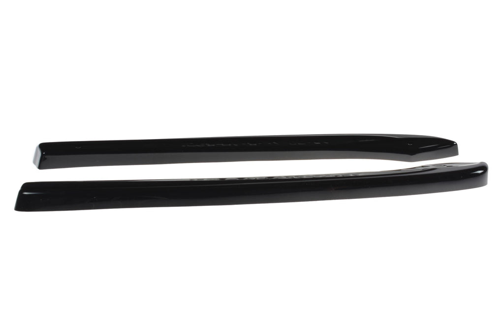 Maxton Design Heck Ansatz Flaps Diffusor V.1 passend für VW GOLF 7 R VARIANT FACELIFT schwarz Hochglanz