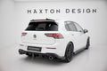 Maxton Design Heck Ansatz Flaps Diffusor V.4 + Flaps passend für VW Golf GTI / GTE Mk8