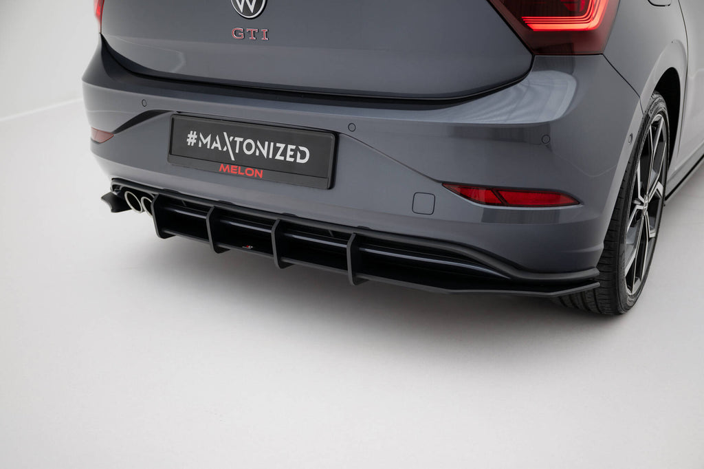 Maxton Design Street Pro Heckschürze passend für VW Polo GTI Mk6 Facelift