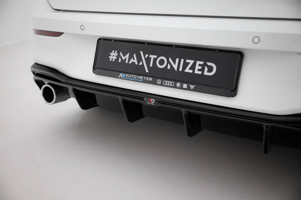Maxton Design Diffusor Heck Ansatz V.4 passend für VW Golf GTI Mk8