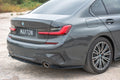 Maxton Design Heck Ansatz Flaps Diffusor passend für BMW 3er M-Paket G20 schwarz Hochglanz