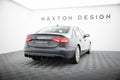 Maxton Design Diffusor Heck Ansatz passend für Audi A4 B8 Facelift (Doppelauspuff li. re.)