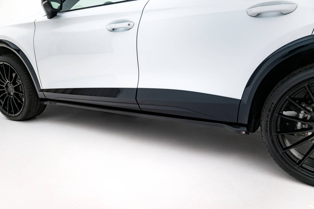 Maxton Design Street+ Seitenschweller Leisten V.2 passend für Cupra Formentor Mk1 Facelift schwarz Hochglanz