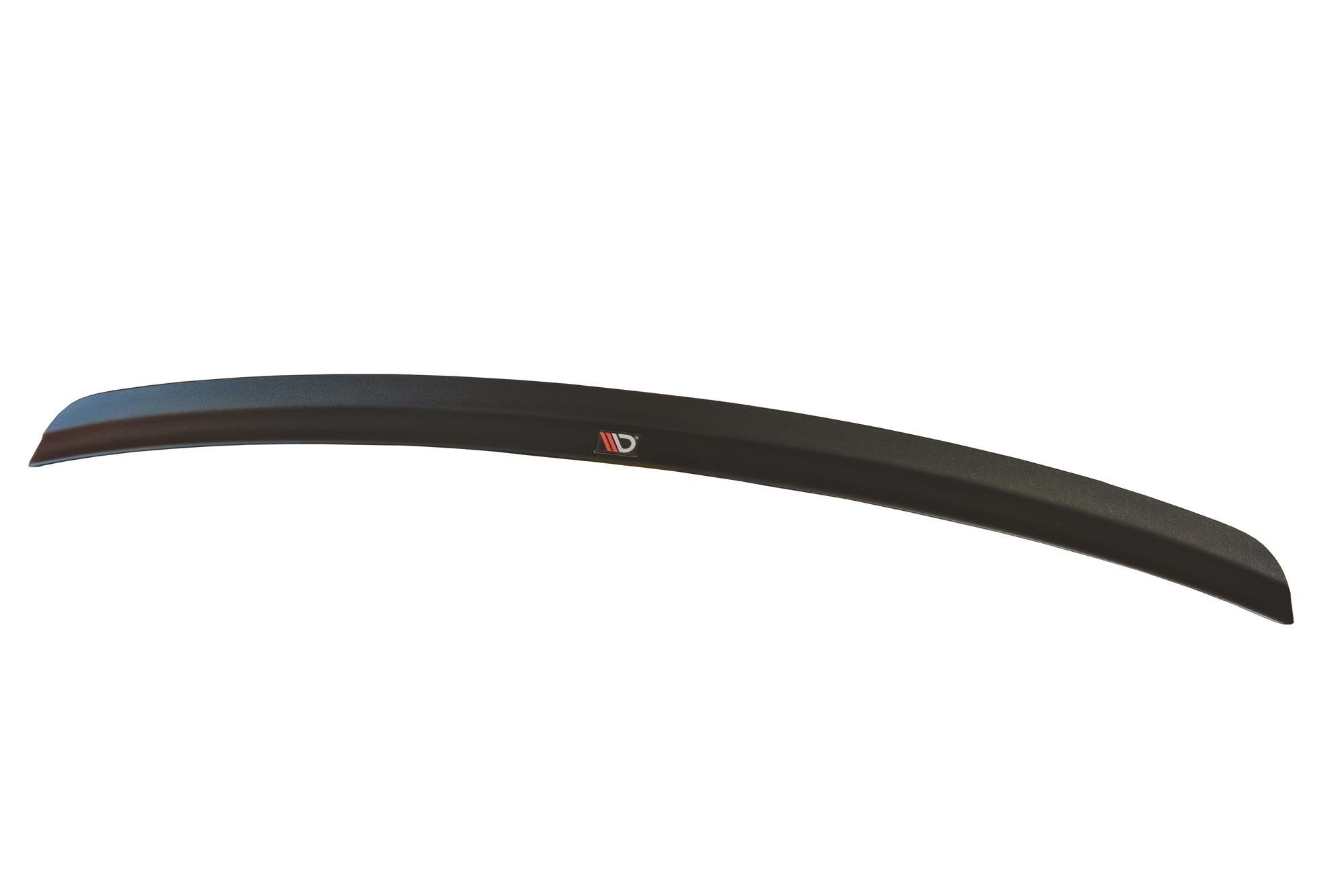 Maxton Design Spoiler CAP passend für Audi A6 S-Line C6 FL Limousine schwarz Hochglanz