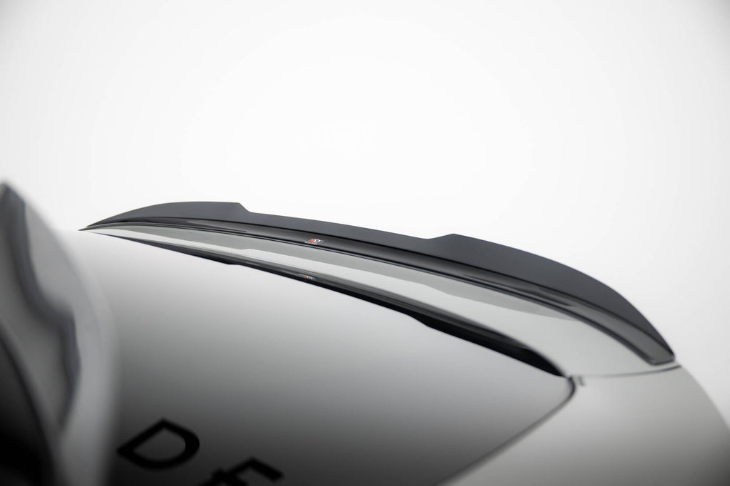 Maxton Design Spoiler CAP passend für Niedriger BMW X4 M-Paket G02 / X4 M F98 schwarz Hochglanz