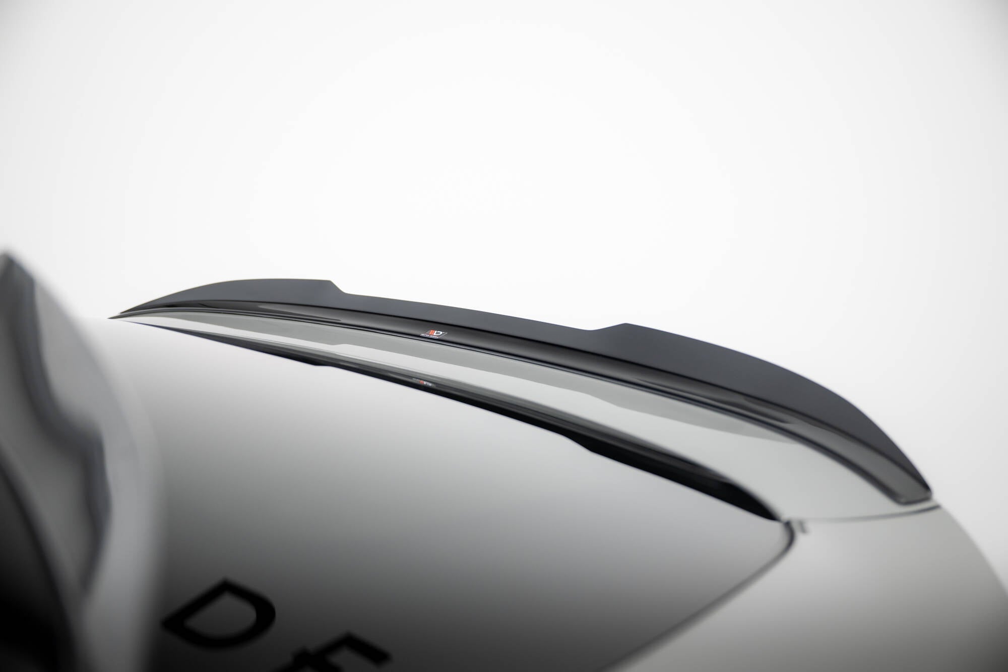 Maxton Design Spoiler CAP passend für Niedriger BMW X4 M-Paket G02 / X4 M F98 schwarz Hochglanz