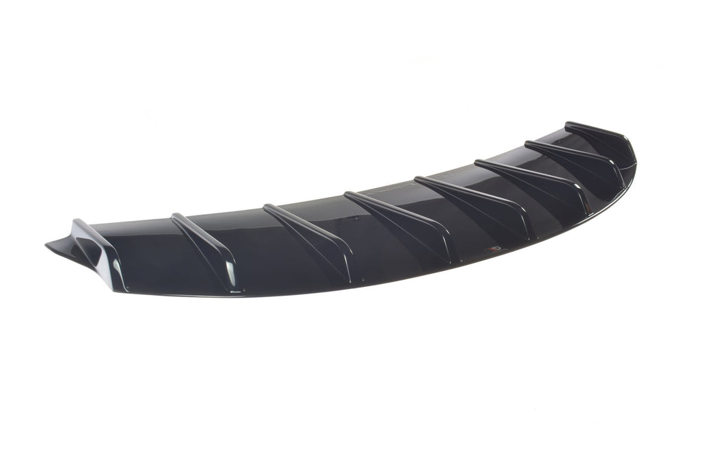 Maxton Design Diffusor Heck Ansatz passend für Tesla Model 3 schwarz Hochglanz