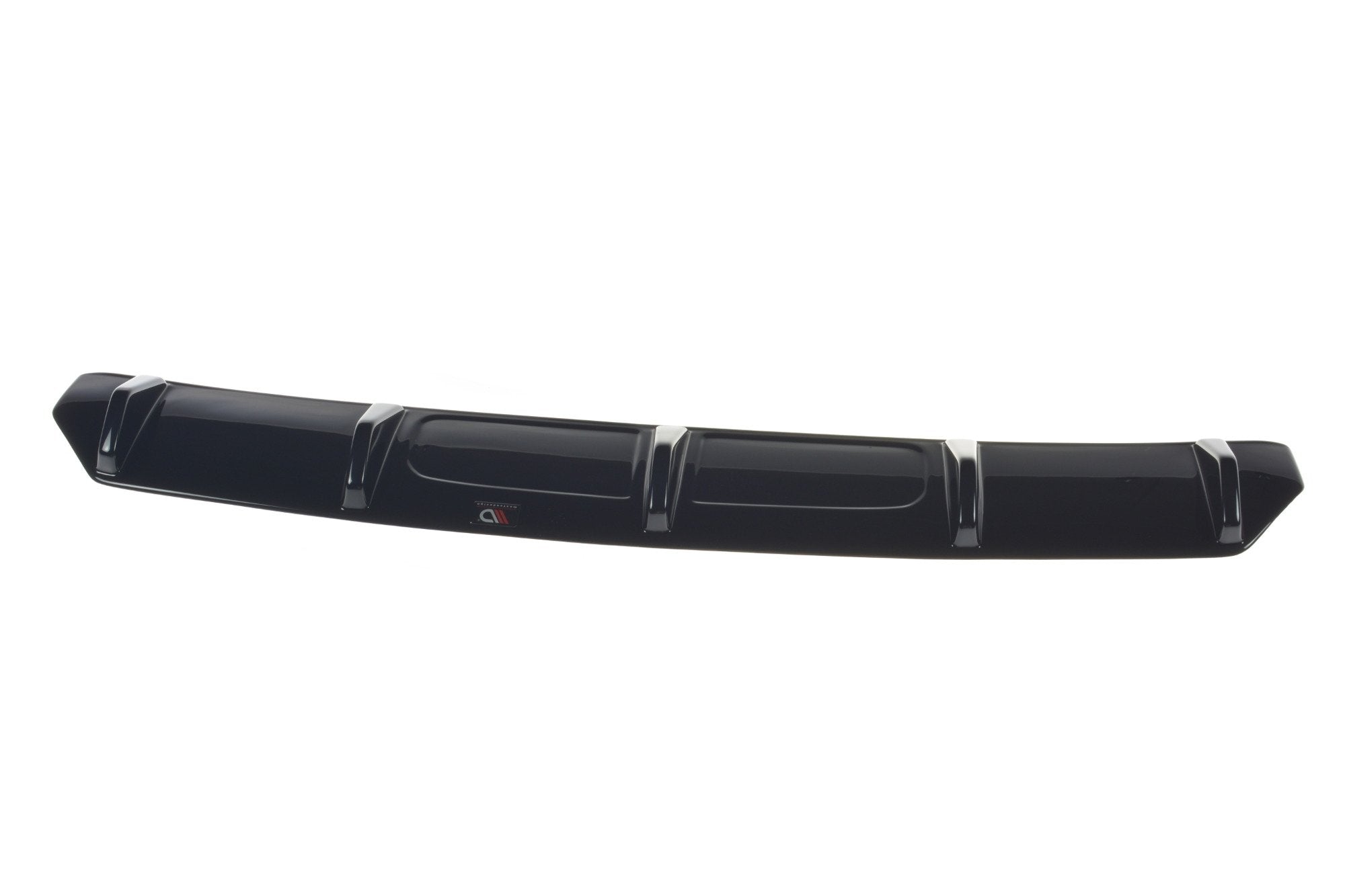 Maxton Design Diffusor Heck Ansatz passend für Audi SQ5/Q5 S-line Mk2 schwarz Hochglanz