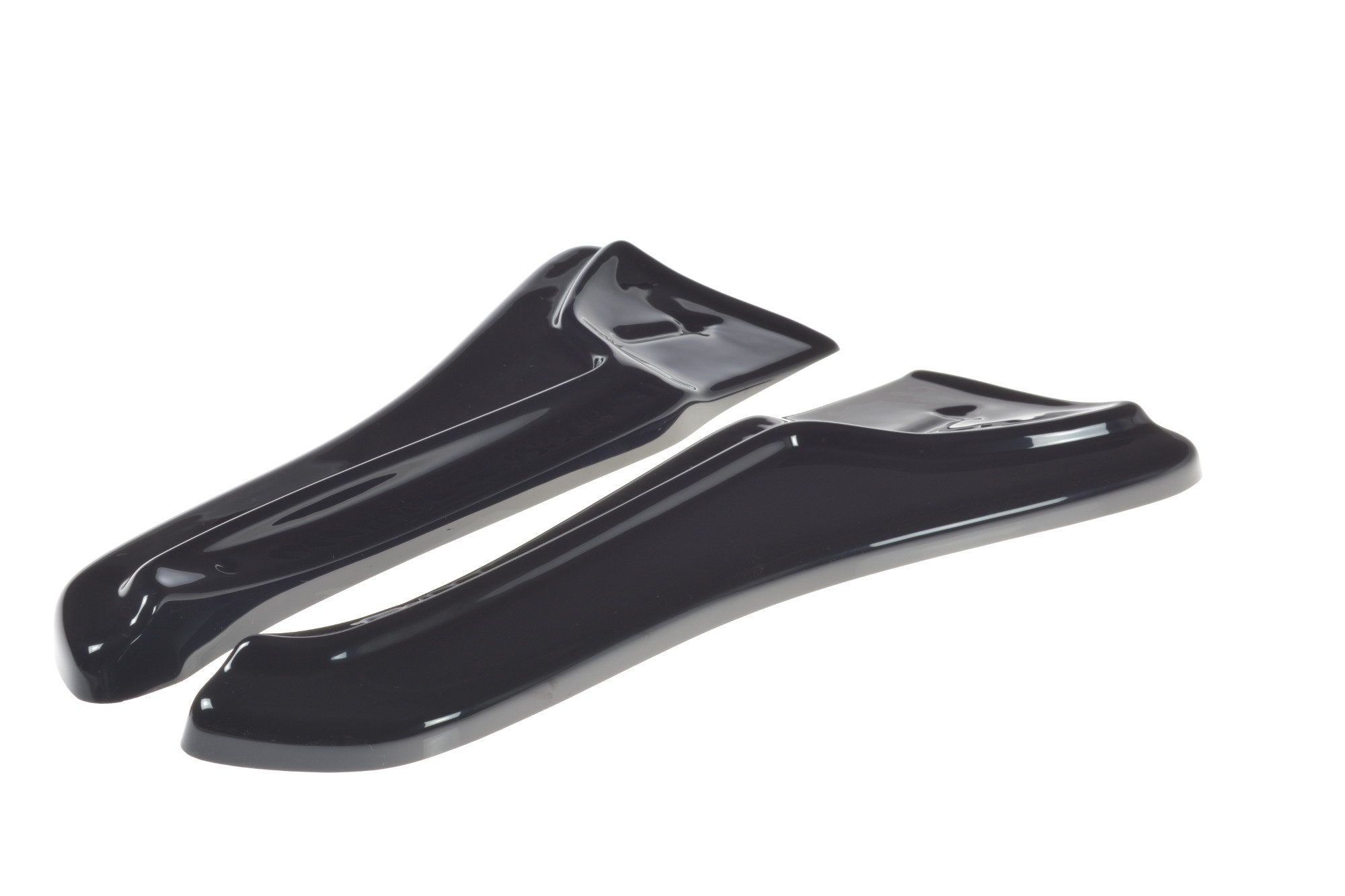 Maxton Design Heck Ansatz Flaps Diffusor V.1 für TESLA MODEL X schwarz matt