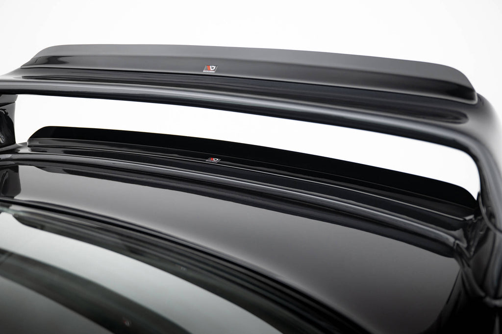 Maxton Design Unterer Spoiler CAP passend für BMW M3 / 3 M-Paket E36 Coupe GT Klasse schwarz Hochglanz