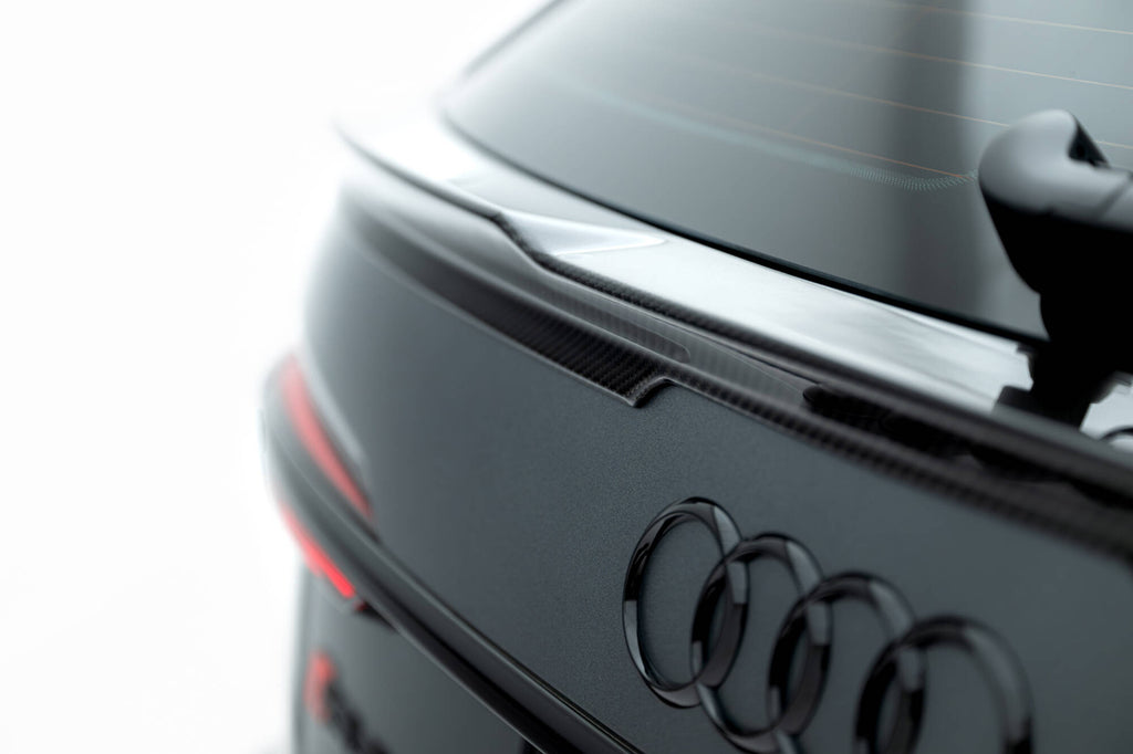 Maxton Design Prepreg Carbon Fiber Heckklappenspoiler (Niedriger) Audi RS6 C8 / C8 Facelift für Audi A6