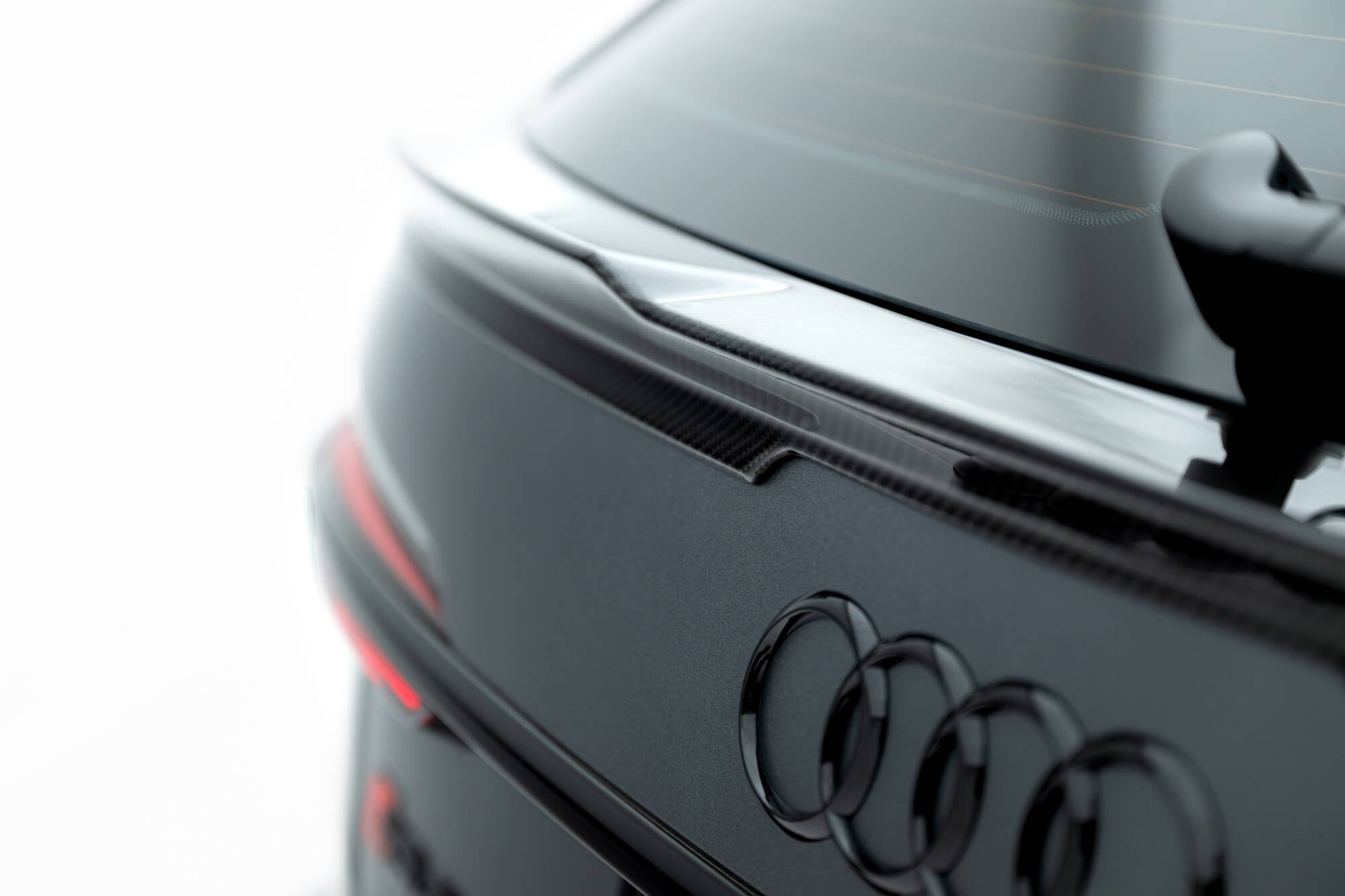 Maxton Design Prepreg Carbon Fiber Heckklappenspoiler (Niedriger) Audi RS6 C8 / C8 Facelift für Audi A6
