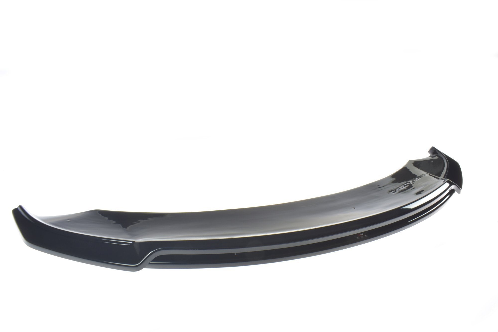 Maxton Design Street+ Spoilerlippe Front Ansatz V.2 passend für Tesla Model 3 schwarz Hochglanz