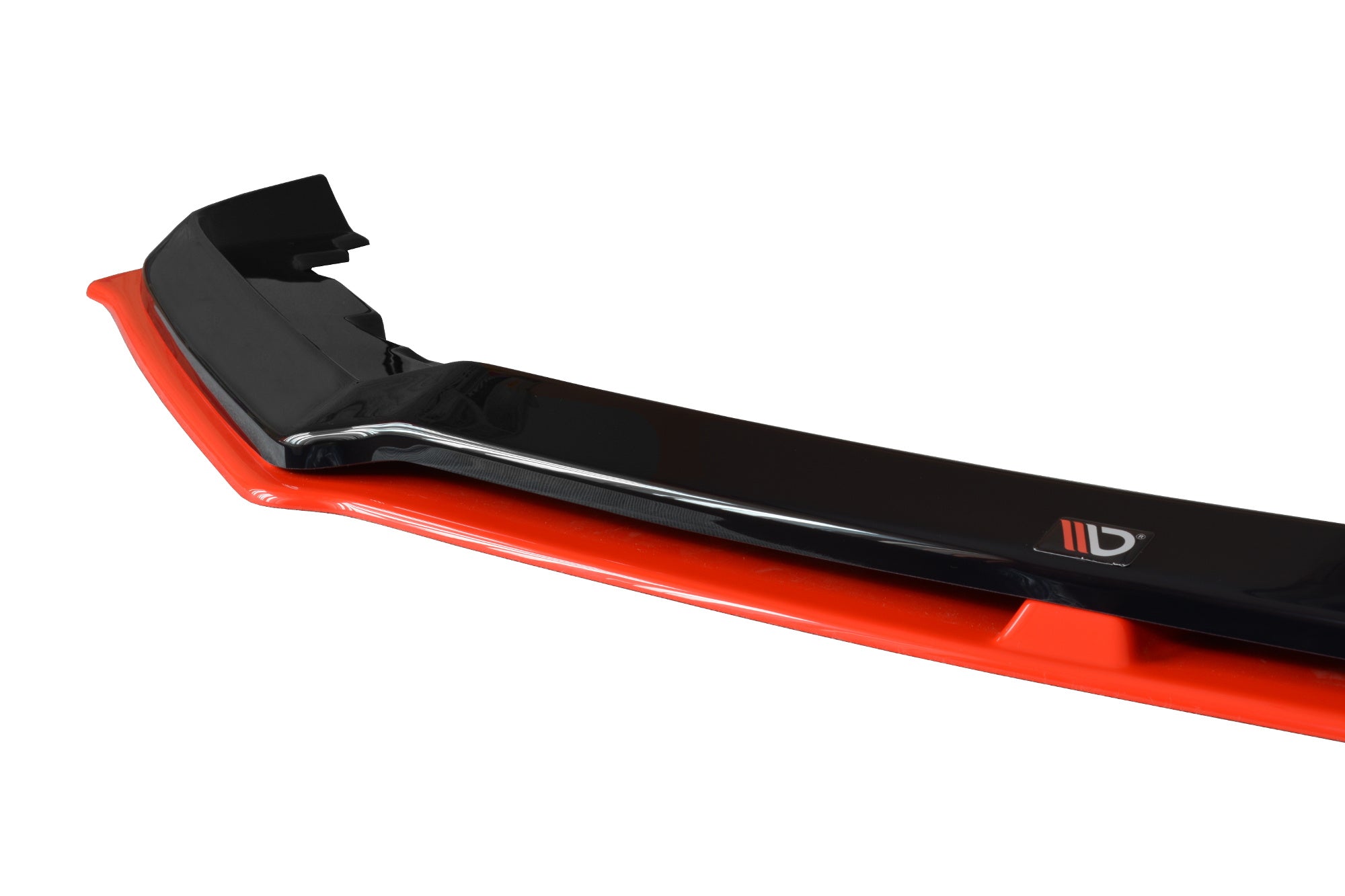 Maxton Design Street+ Spoilerlippe Front Ansatz V.5 passend für Subaru BRZ Mk1 Facelift schwarz Hochglanz