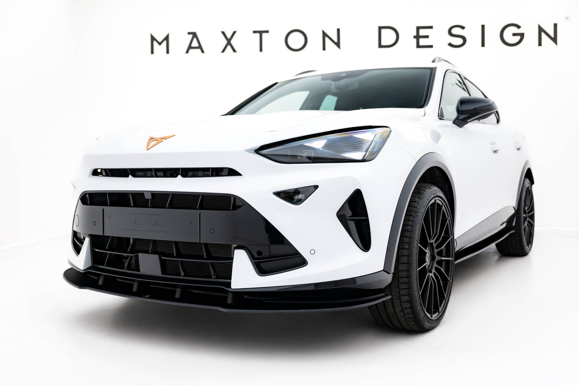 Maxton Design Street Pro Street+ Spoilerlippe Front Ansatz passend für Cupra Formentor Mk1 Facelift