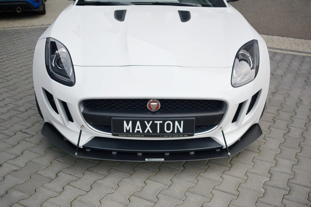 Maxton Design Racing Street+ Spoilerlippe Front Ansatz passend für JAGUAR F-TYPE X152