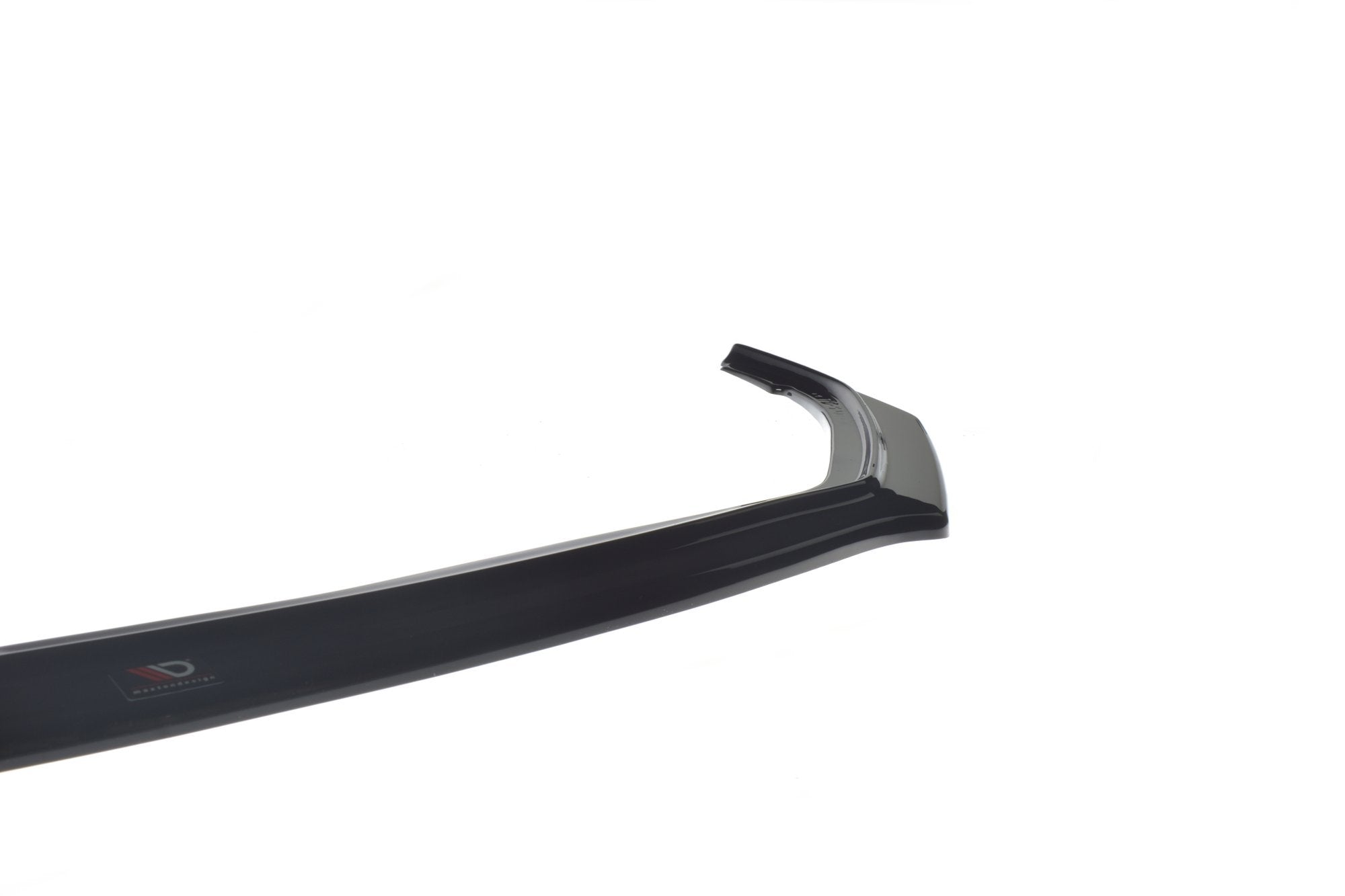 Maxton Design Street+ Spoilerlippe Front Ansatz V.2 passend für Peugeot 508 Mk2 schwarz Hochglanz