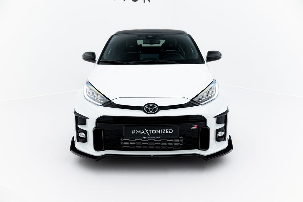 Maxton Design Front Ansatz V.3 +Flaps für Toyota GR Yaris Mk4