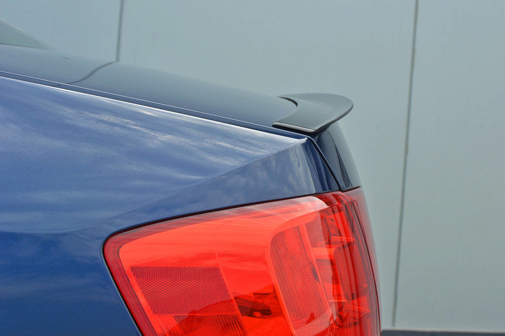 Maxton Design Spoiler CAP passend für VOLKSWAGEN JETTA MK6 SEDAN vor Facelift schwarz Hochglanz
