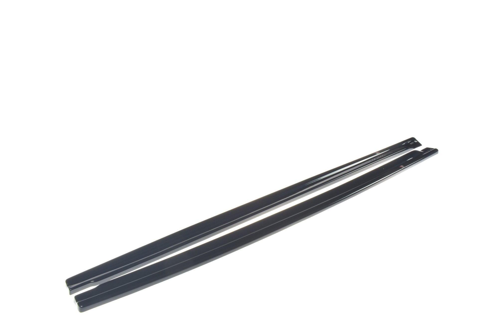 Maxton Design Seitenschweller Diffuser Skoda Scala schwarz Hochglanz für Skoda Scala Mk1 [2019 -]