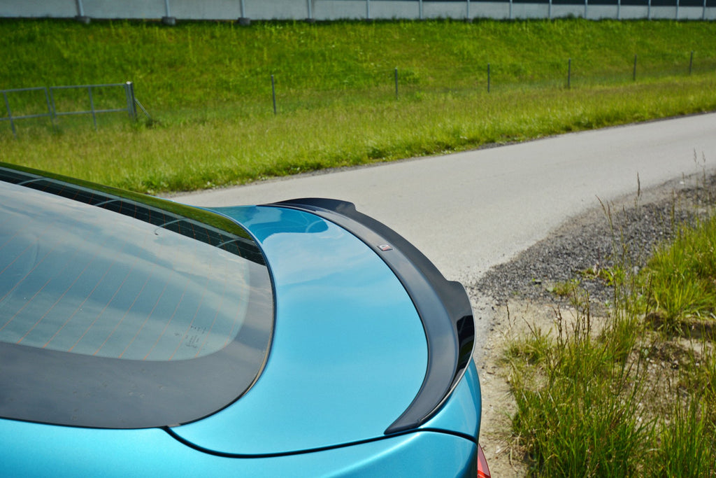 Maxton Design Spoiler CAP passend für BMW 4er Gran Coupe Standard / M-Paket F36 / F36 Facelift schwarz Hochglanz