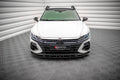 Maxton Design Street+ Spoilerlippe Front Ansatz V.2 passend für VW Arteon R Limousine / Shooting Brake Mk1 Facelift schwarz Hochglanz