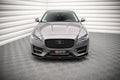 Maxton Design Street+ Spoilerlippe Front Ansatz V.2 passend für Jaguar XF R-Sport X260 schwarz Hochglanz